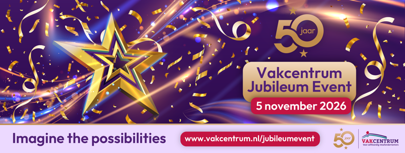 Banner Nieuwsbrief Jubileumevent 50 Jaar Save The Date 23072026